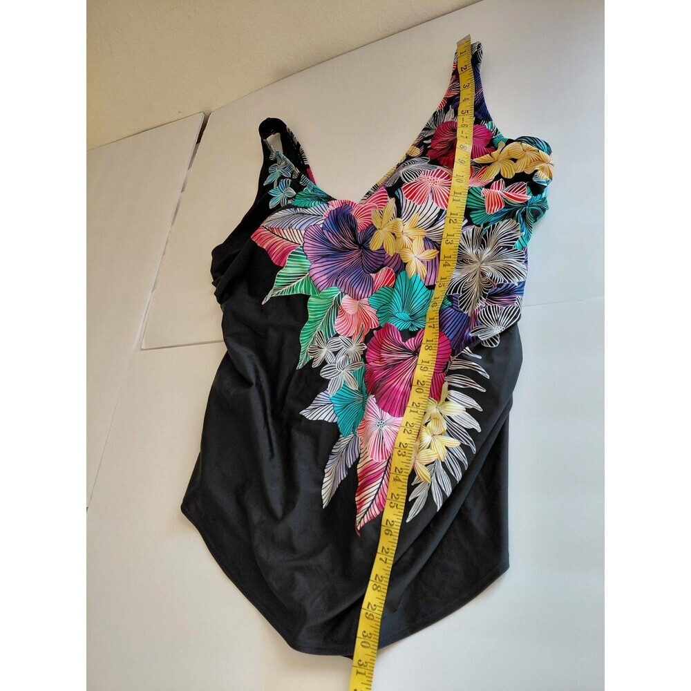 Swimsuit For All - Women's Sz 22 Floral Plus Size Summer ,beach, Swim - Picture 5 of 10